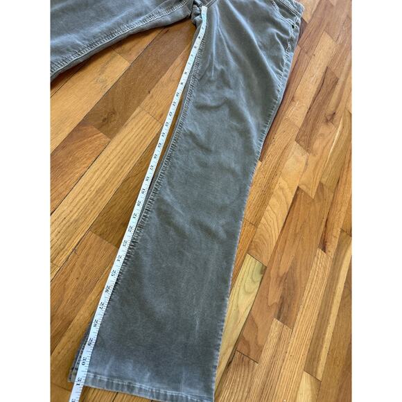 Eddie Bauer Womens Gray Cotton blend Corduroy Chino Pants Size 10 - Picture 5 of 9